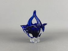 Vintage kunst glas - glas, körbchen