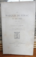 Le Marquis de Vérac et ses