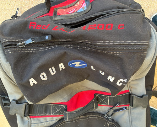Aqua lung rollenrucksack red - aqua,