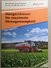 KVERNELAND Accord Exacta Düngerstreuer Prospekt Traktor Bulldog Schlepper