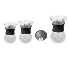Klare Pour Over Kaffeemaschine