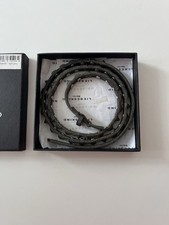 Vintage Liebeskind Berlin schöner Nieten Gürtel schlamm Farbe light Grey