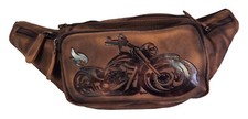 Echt leder gürteltasche - echt,