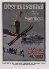 Oberwiesenthal Erzgebirge Sporthotel - Wintersport - 1913 ~9x13cm -