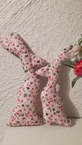 Hase stoffdeko osterhase - hase,