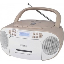 Reflexion RCR2260DAB - Radio mit CD-Player  - DAB+ und UKW-Empfang - weiss/pink