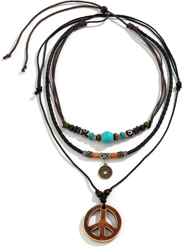 Peace kette hippie schmuck - kette,