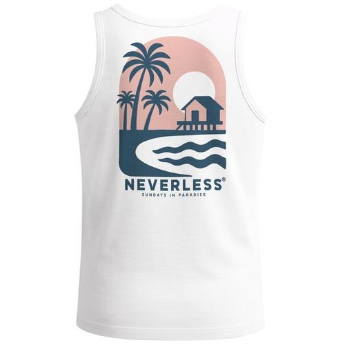 Herren tank top backprint - herren,