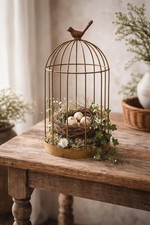Dekorativer vogelkäfig aus - dekorativer,