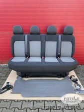 VW Crafter II MAN TGE 2016-2025 Sitzbank Sitz DOKA Hinten Vier Sitz Pritsche