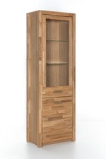 Vitrine Wildeiche teilmassiv