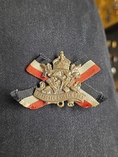 Alte Brosche Deutscher Krieger