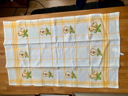 Geschirrhandtuch motiv birnen - geschirrhandtuch,