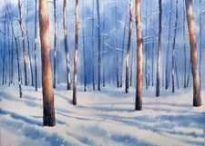  Originales Gemälde, Aquarell