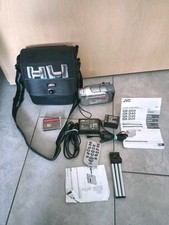 JVC Digital Video Camcorder GR-D20E-Mini-DV Silber mit 2 Akkus & FB DEFEKT