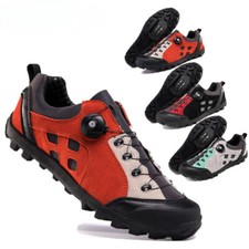 Herren MTB Fahrradschuhe Mit SPD Stollenschuhe Atmungsaktiv Kies Rennrad Sneaker