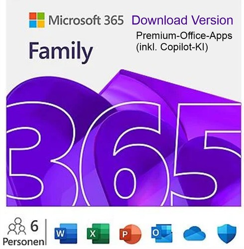 Microsoft office 365 family - microsoft,