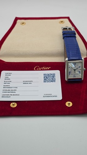 Must cartier tank sterling - must,