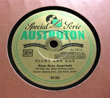 STAN GETZ QUARTETT Night And Day / I Only Have Eyes For You AUSTROTON (259)