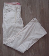 Cargohose Damen weiß Größe