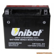 BATTERIE UNIBAT HONDA GL Gold