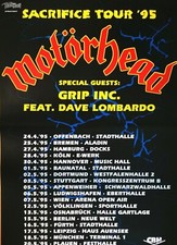 MOTÖRHEAD  1995  TOUR - orig