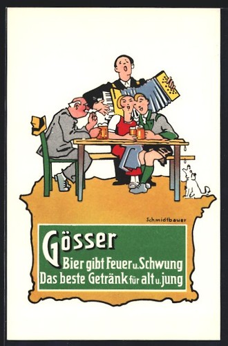 Künstler schmidtbauer - künstler-ak,