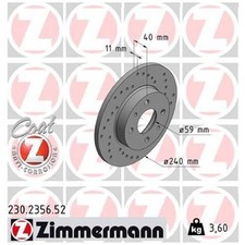 2x Bremsscheibe vorne für