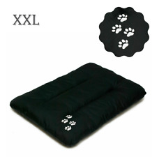 Hundebett XXL 115 x 80 cm SCHWARZ Hundebetten Hundekissen Hundecouch Hundematte 