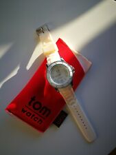 Damenuhr von Tom Watch, weiß, silber, ungetragen