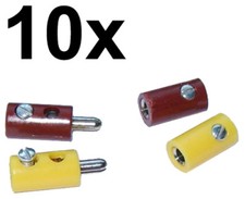 20 H0-Stecker + 20 Muffen