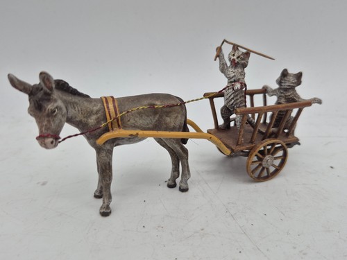 Wiener bronze figur katzen als - bronze,