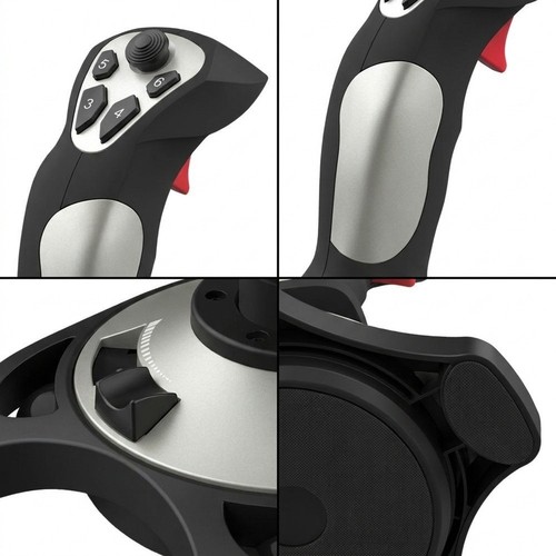 Flugsimulator joystick für - flugsimulator,