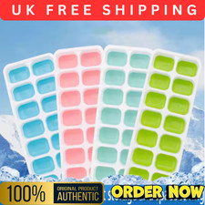 Silikon Eiswürfelschalen 4er