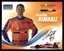 Charlie Kimball Autogrammkarte
