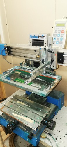 Siebdruckmaschine elektrisch