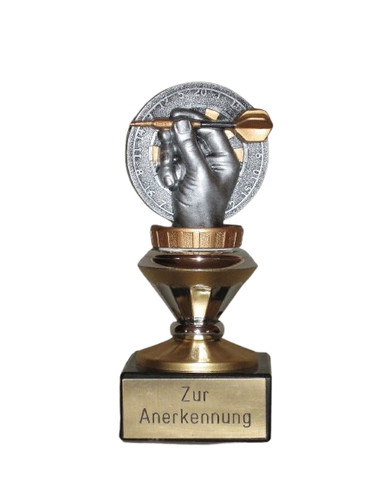 Dart pokal mit ihrem - dart-pokal,