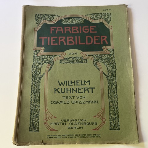 Wilhelm kuhnert farbige - kuhnert,