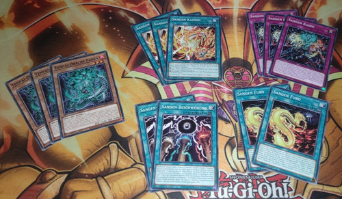Yugioh 13x karten - karten, ein