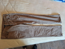 Original Versace Herrenhose Größe 34, stylische Kult Marke Hose beige,Style Mann