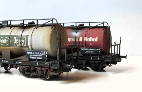 Brawa 2er set - 2er-set, kesselwagen