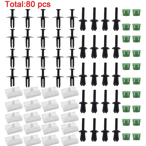 80x befestigung clips - 80x, kit