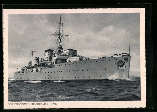 Schnellbootbegleitschiff - ak,