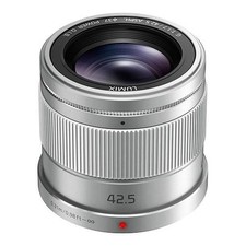 Panasonic 42,5 mm Lumix G f/1,7 Asph. O.I.S. Objektiv - silber