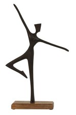 Skulptur dekofigur frau - skulptur,