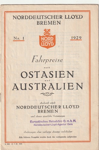 Norddeutscher lloyd bremen - lloyd,
