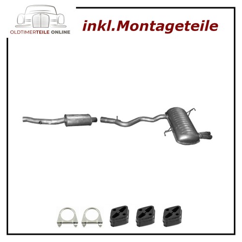 Auspuff set für bmw - set, 3er