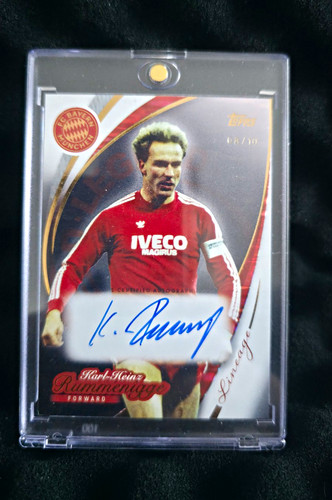 Karl heinz rummenigge topps - karl-heinz,