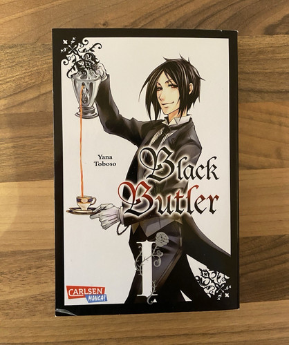 Carlsen manga black - manga, butler