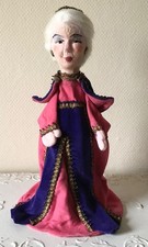 Dresdner Künstlerpuppe Handpuppe Königin Fa. Expertic DDR